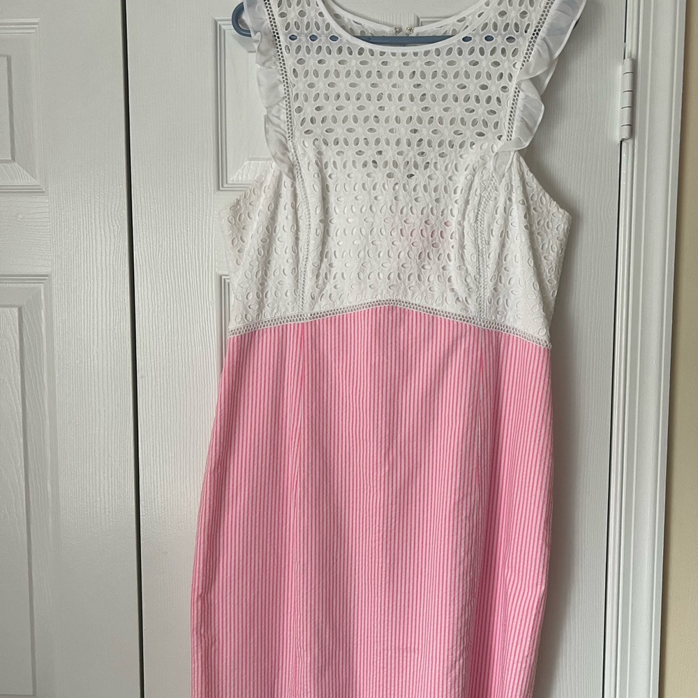 Lilly Pulitzer White Eyelet Dress